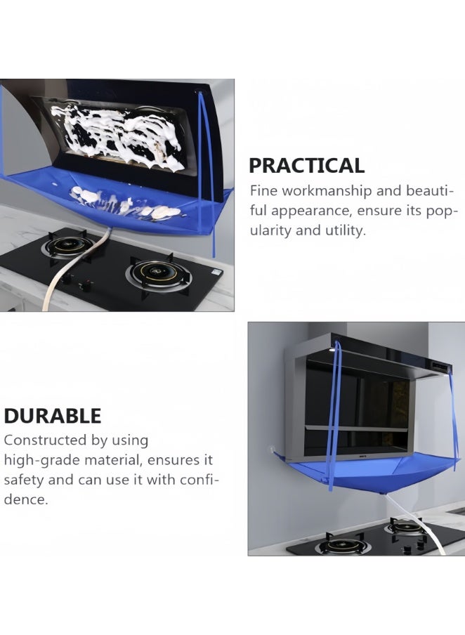 Range Hood Cleaning Bag, Waterproof Kitchen Cover, Oil Smoke Hood Service Protector Suitable for Household Kitchen Cleaning - Image 2